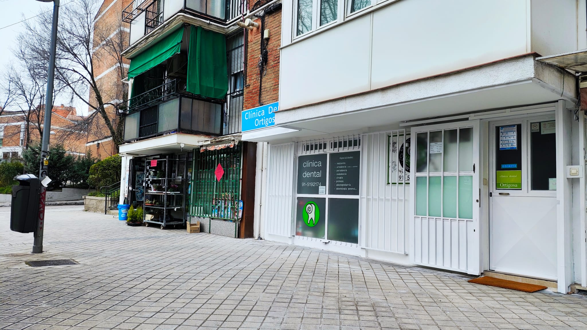Clínica Dental Ortigosa, ubicada en Plaza Ortigosa, Arturo Soria, Madrid